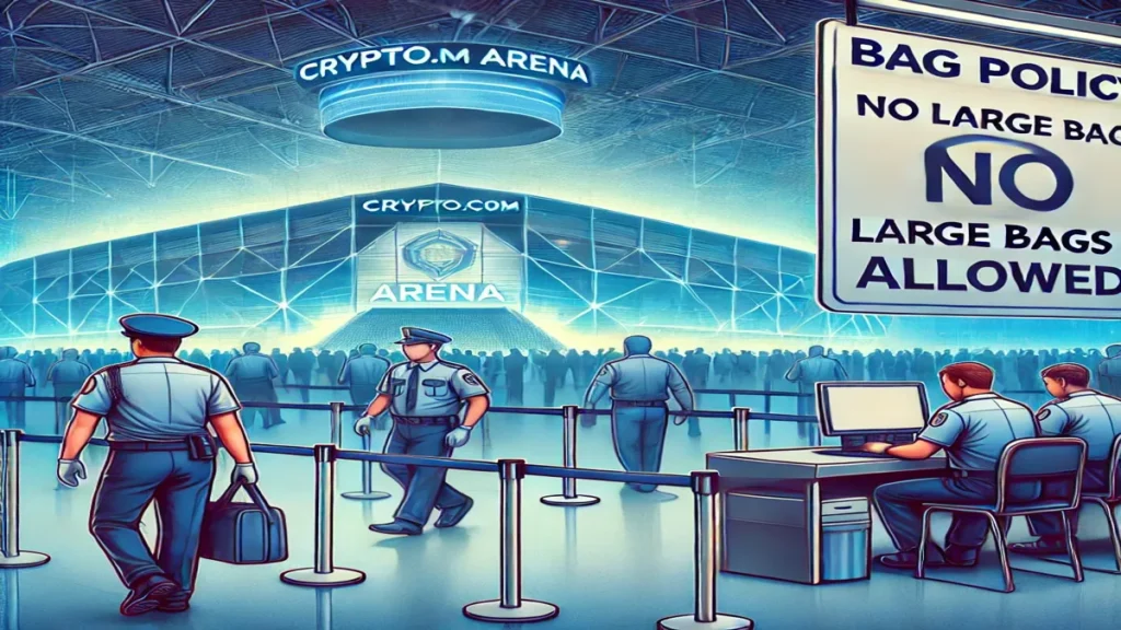 Crypto.com Arena's Bag Policy